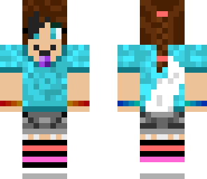 spring skin luna with socks
