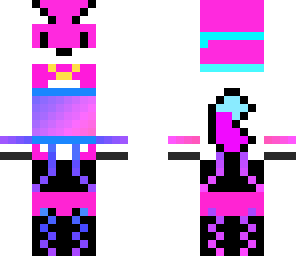 rainbow fox cutie