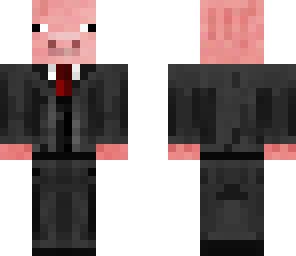 pig in suit