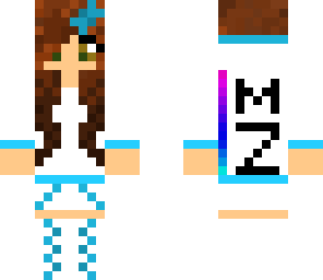 my skin blue