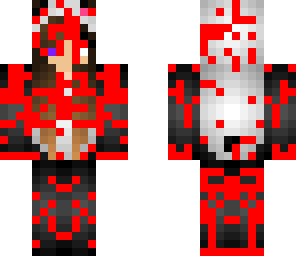 blood covered panda girl
