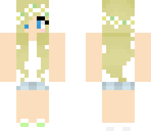 blonde summer girl