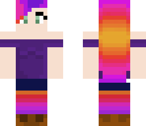 sunset girl