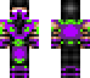 ninja purplygreenyblacky