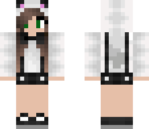 edited panda girl
