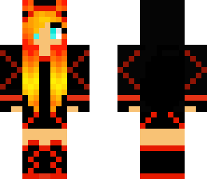 flame girl