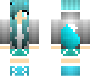 blue fox girl