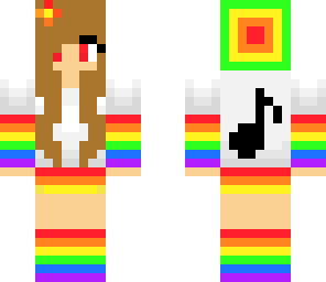 rainbow girl