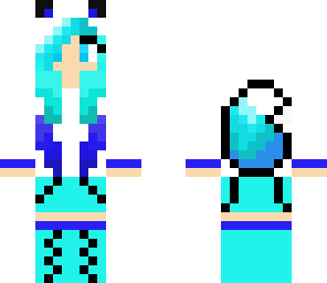blue wolf girl