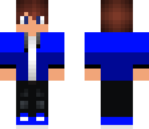 blue shirt guy