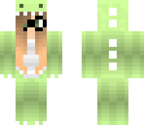 green girl dino nerd