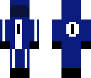 blue racer guy