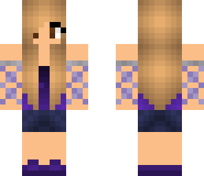 purple girl
