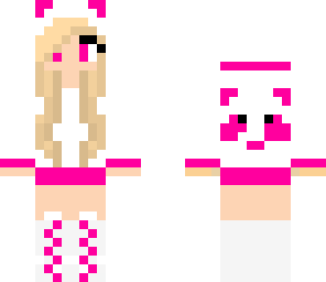 dark pink panda