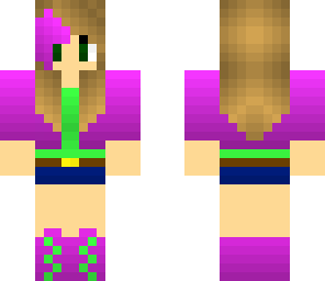 magenta summer girl edit