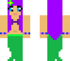 mermaid purple