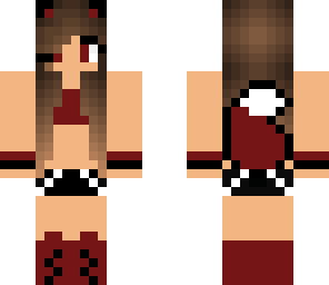 red cat girl