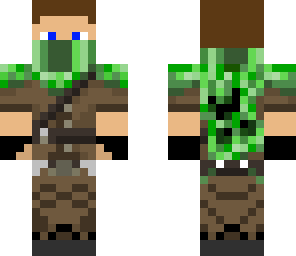 hunter green creeper man