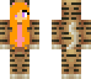 purpled eye tiger girl
