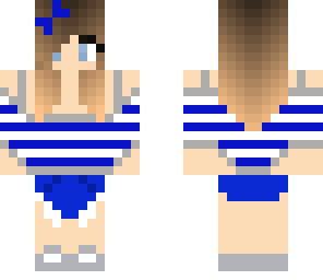 blue girl