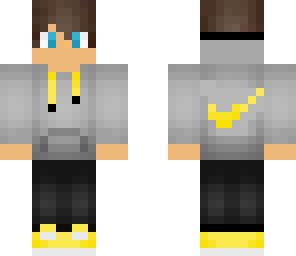 yellow nike boy