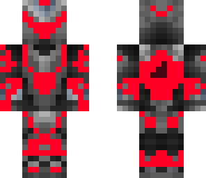 red futuristic knight