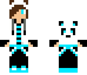 the blue panda boy