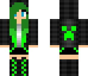 the green girl