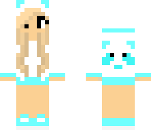 panda girl cute