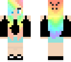rainbow girl