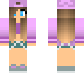 purple girl