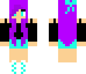 purple girl