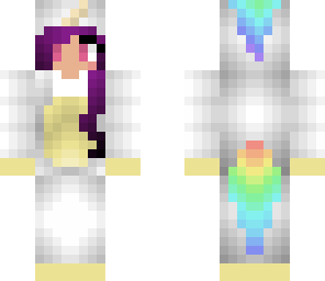 rainbow unicorn girl