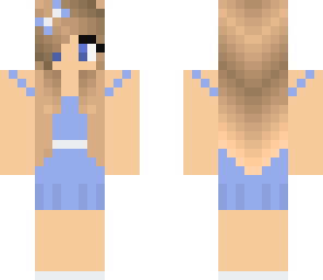 cute blue dress