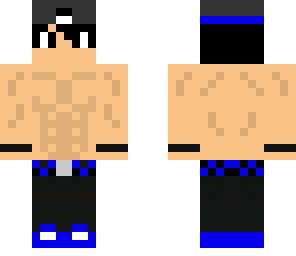 cool shirtless boy
