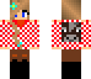 cow girl literally