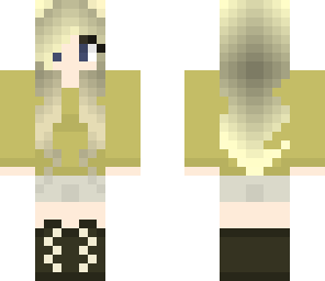 yellow hair