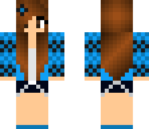 blue girl