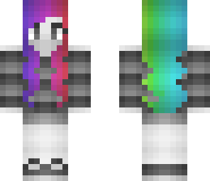 rainbow girl