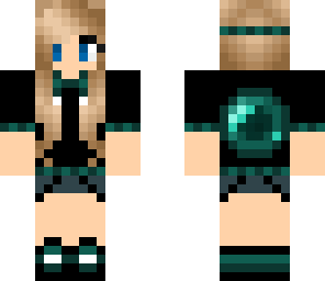 cute enderpearl girl