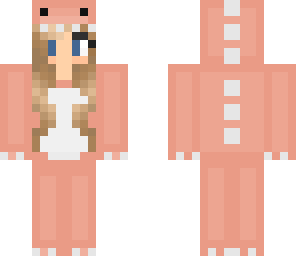 light pink dino girl