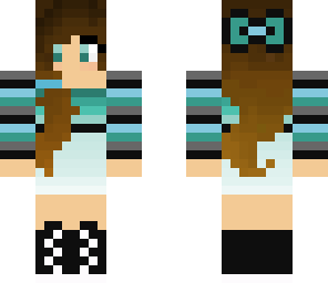 blue dressed girl