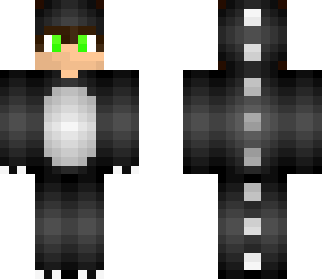 green and black dino boy