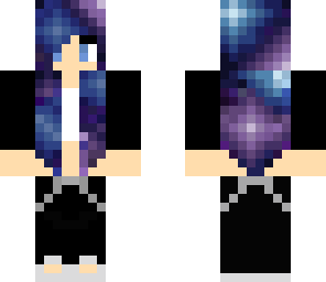 galaxy girl in crop top