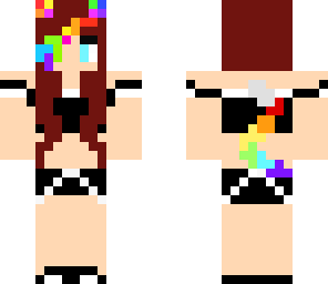 rainbow cat maid