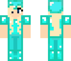 diamond armor girl
