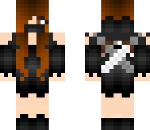 ninja in dress