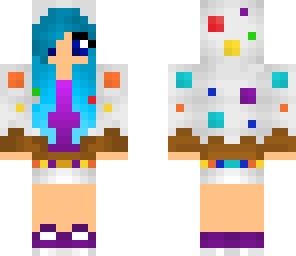 rainbow cake girl