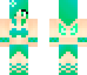 teal fairy girl