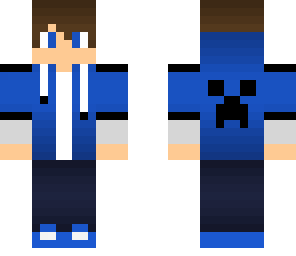 blue teenager